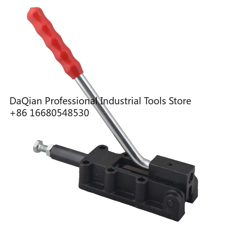 K2sHS-35000HL Toggle Clamp Direct Factory  5000kg/11000Lb  Cast Steel Base Long Handle Straight Line Clamp for Automation