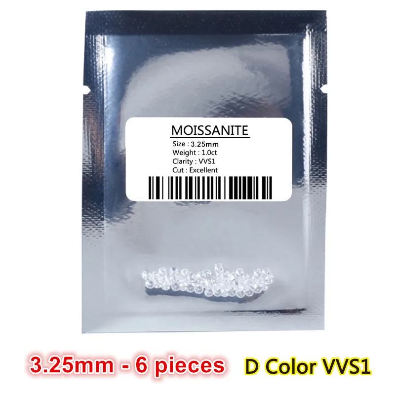 AITERNITY Moissanite Gemstone VVS1 Colorless 7
