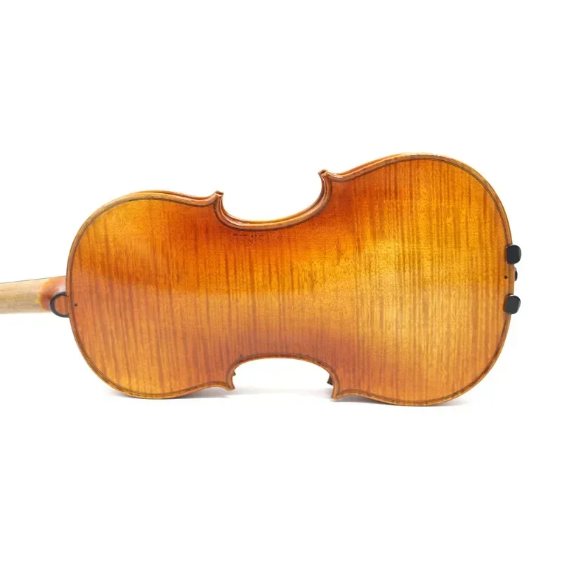 Violín de alta gama de una sola tabla, violín antiguo hecho a mano con pintura a base de aceite