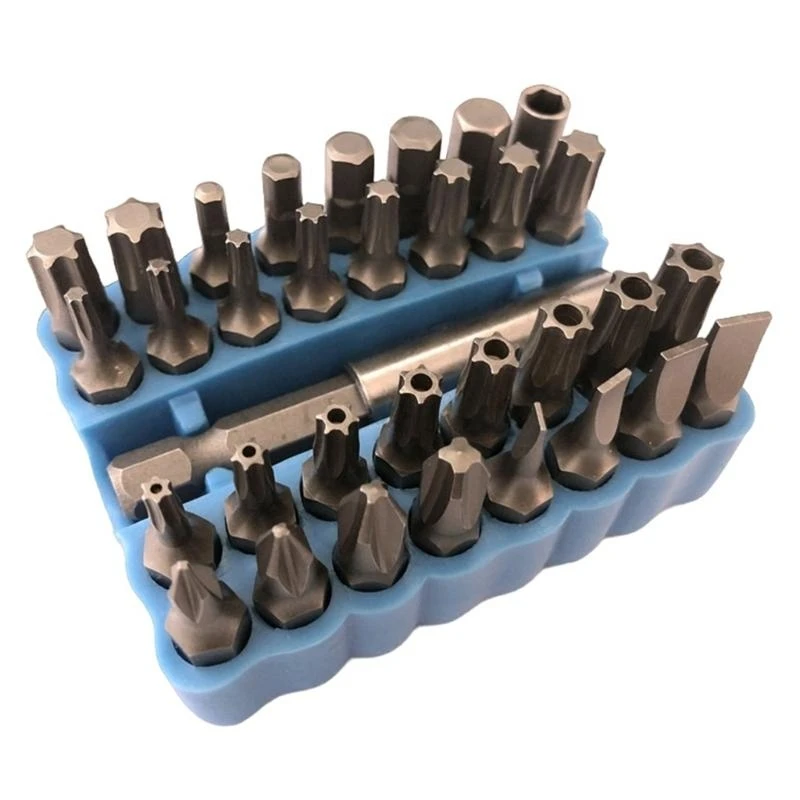 Impostare bit scansione sicurezza impostato da 6,35 mm cacciavite a supporto magnetico per avvitare M4YD
