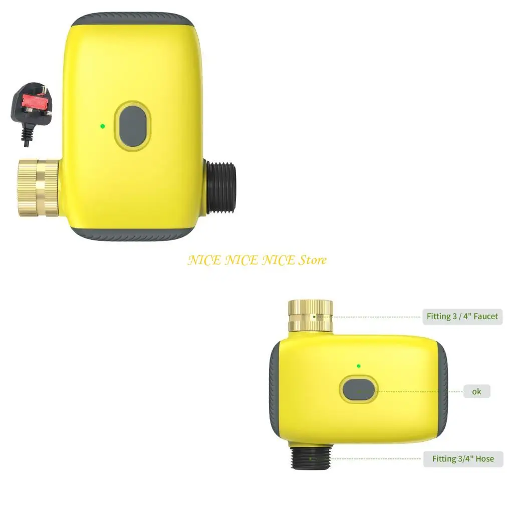 

E0BB Outdoor Sprinkler System Controller Feature Wireless Connection For Landscaping