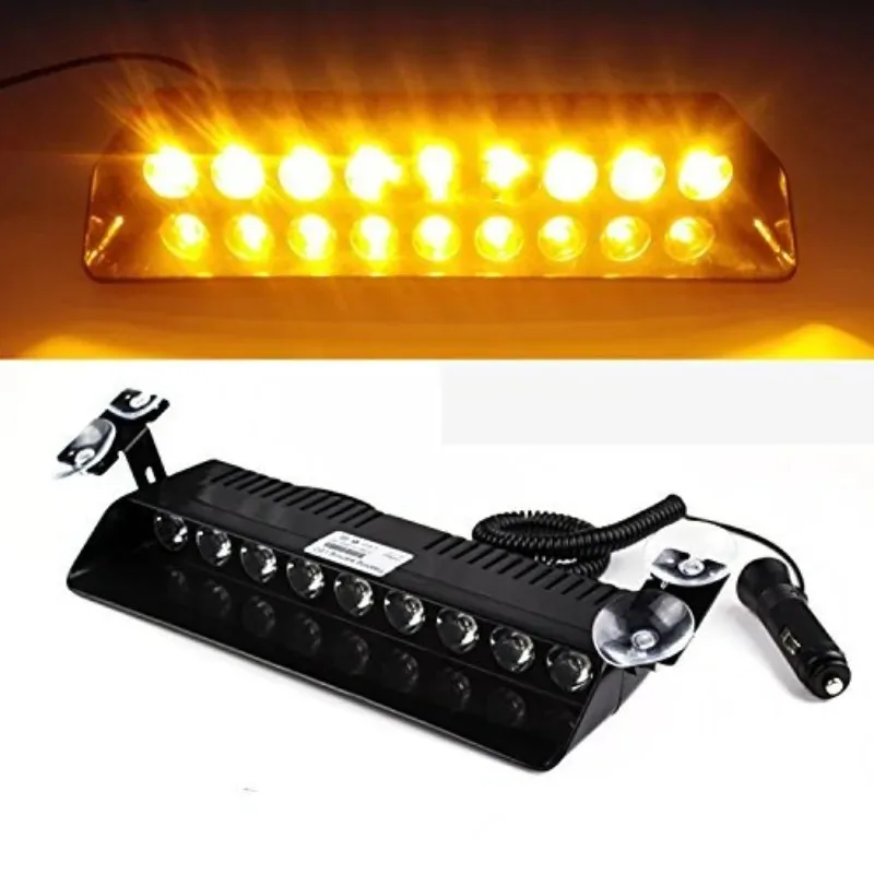 

1pcs Emergency Beacon Warning Lamp Truck for Golf New NLpearl 12LED Emergency LED Strobe Light Police Flash Bar LED