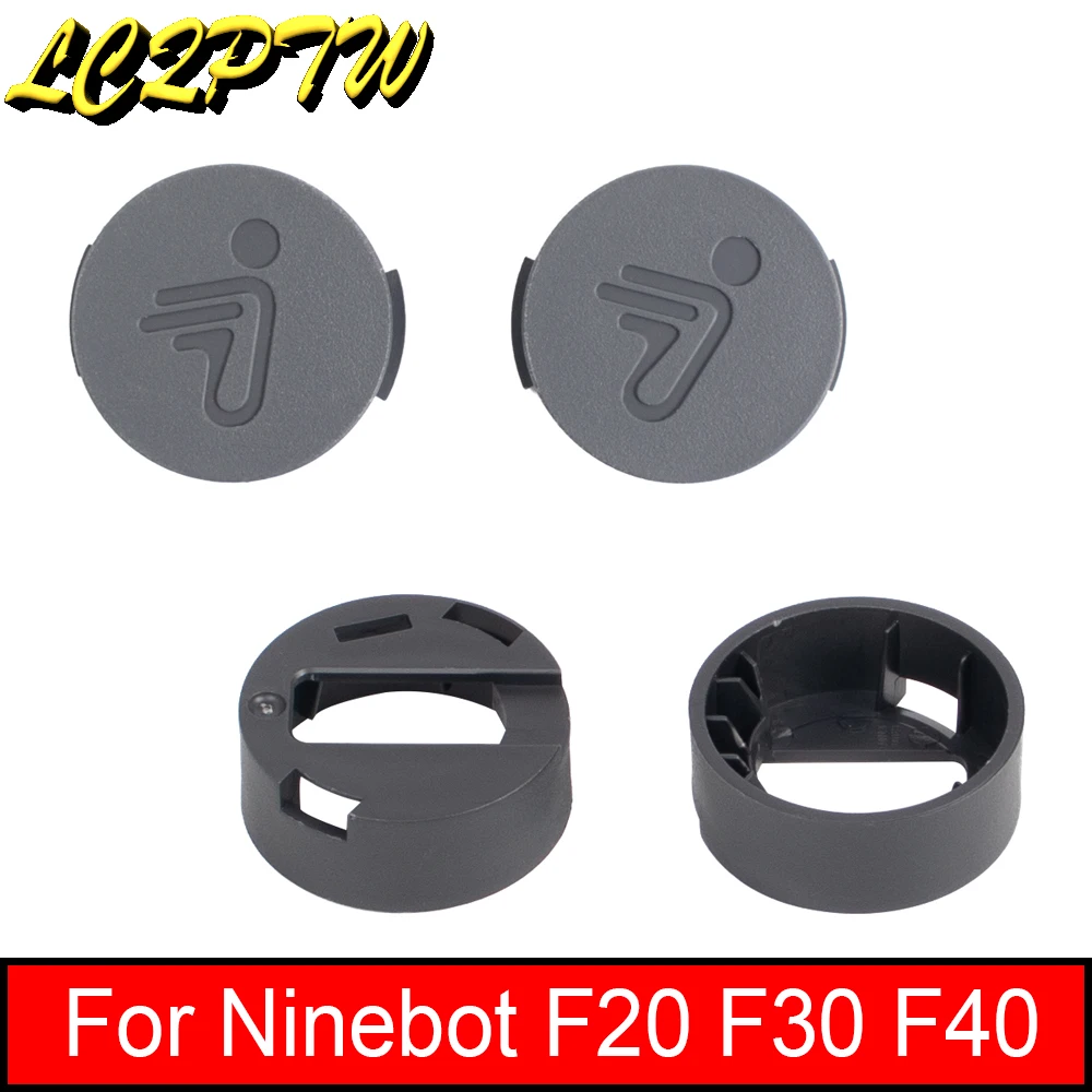 Original Front Rear Wheel Hub Fork Decoration Cover For Ninebot F20 F30 F40 Electric Scooter Left-right Short Cover Plastic Case