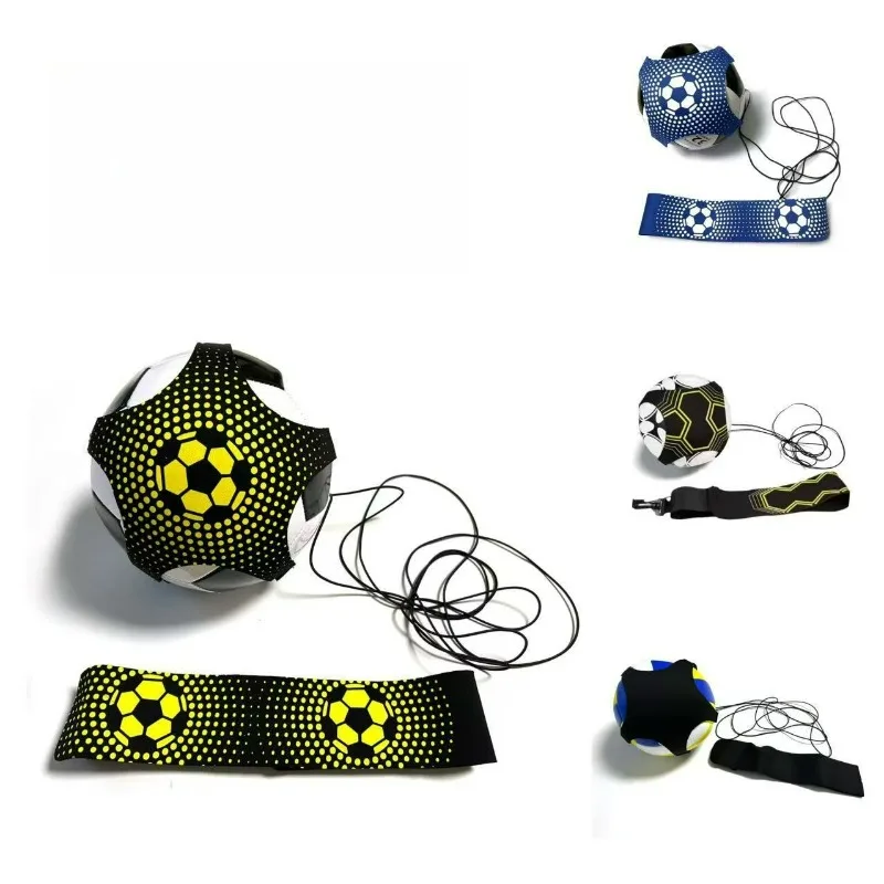 

Эластичный пояс, сумки для жонглирования футбольного мяча, прочное футбольное тренировочное оборудование, портативный регулируемый футбольный тренировочный пояс