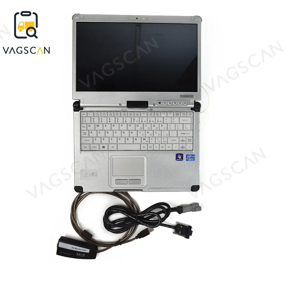 For Hyster Yale Diagnostic Tool  software Forklift CFC2 laptop  Ifak Can Usb Interface with Hyster/Yale PC Servicel Tool