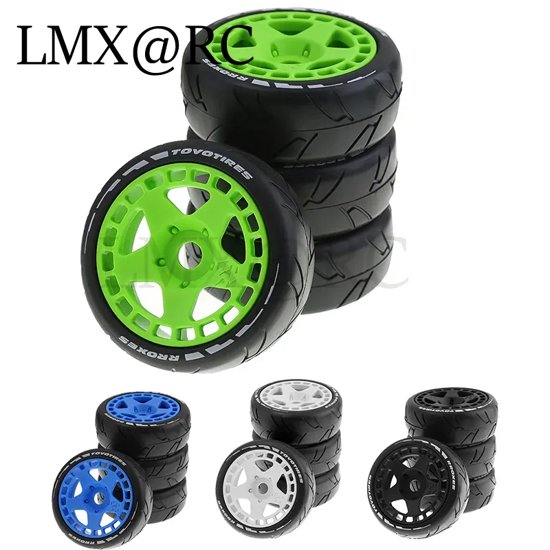 4PCS/Set 105mm 1/8 Scale RC Off Road Buggy Tires Wheel 17mm Hex For ARRMA Typhon Redcat Team Losi Kyosho VRX HPI HSP Hobao