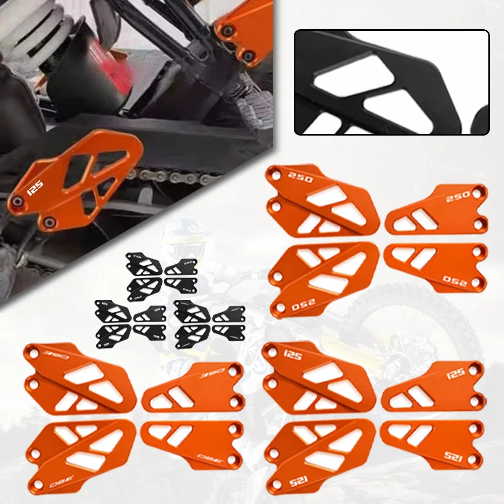 

Для DUKE 125 DUKE 250 DUKE 390 2017 2018 2019 DUKE 125 250 390 аксессуары для мотоциклов передняя и задняя защитная крышка для пятки