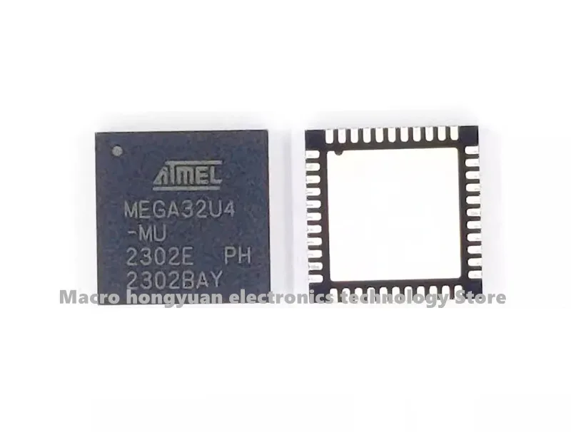 5adet ATMEGA32U4-MU Guaranteed Original Authentic QFN44 Microcontroller Chip