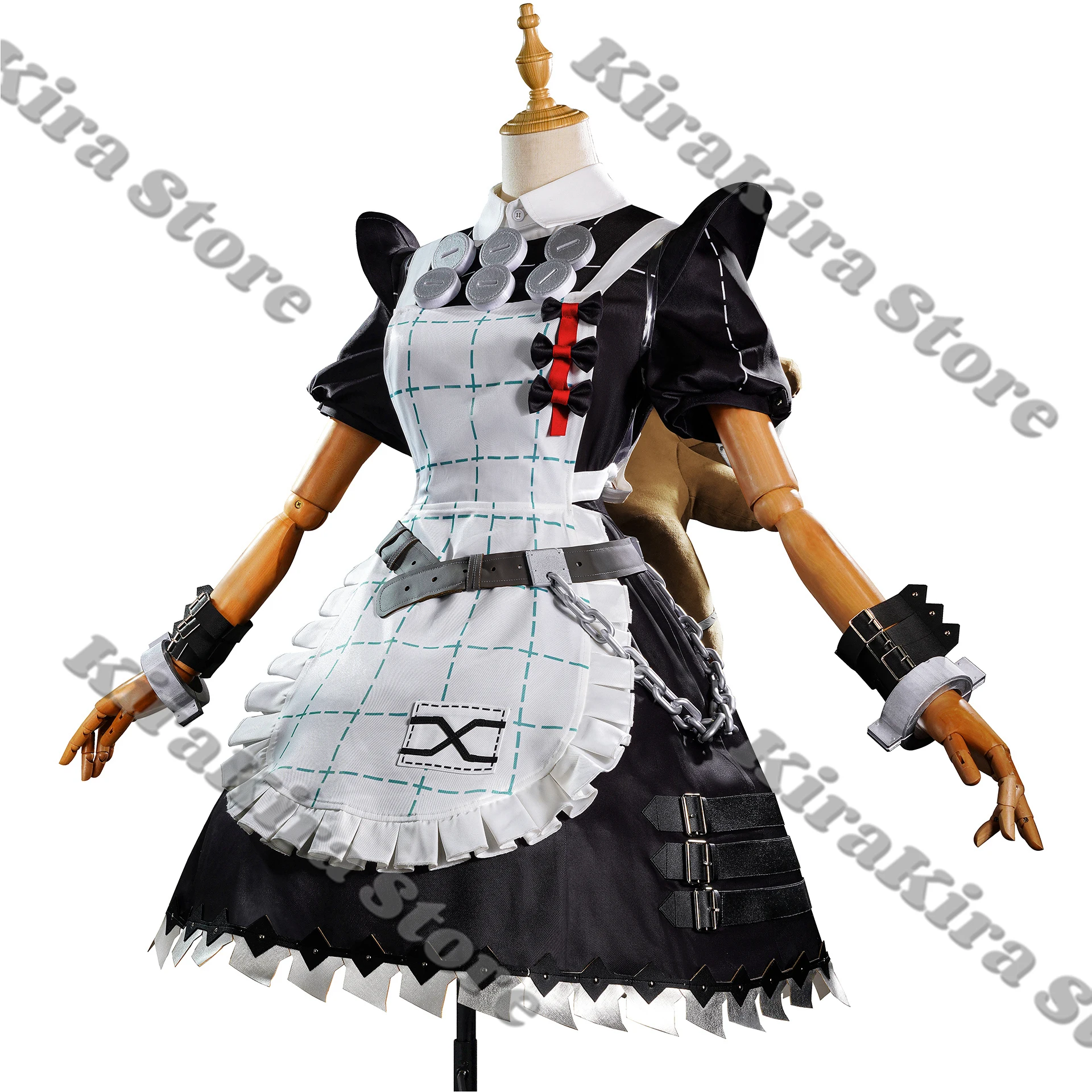 コリンウィックスエプロンドレスコミコンコスプレメイド服 Zenless ゾーンゼロアニメ衣装服セットハロウィン服女の子