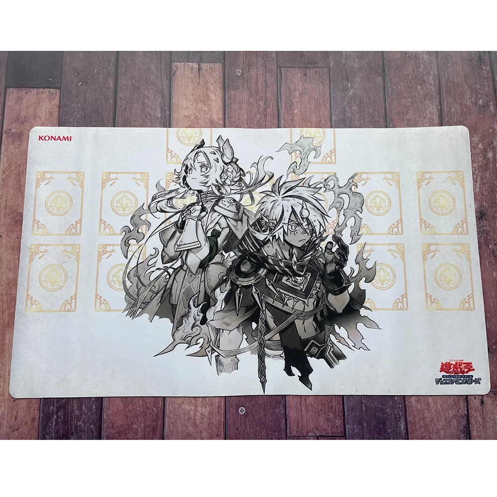 Yu-Gi-Oh Fallen of Albaz Branded Dogmatika Ecclesia the Virtuous Playmat Card Game Pad YGO Mat KMC TCG YuGiOh Mat-408