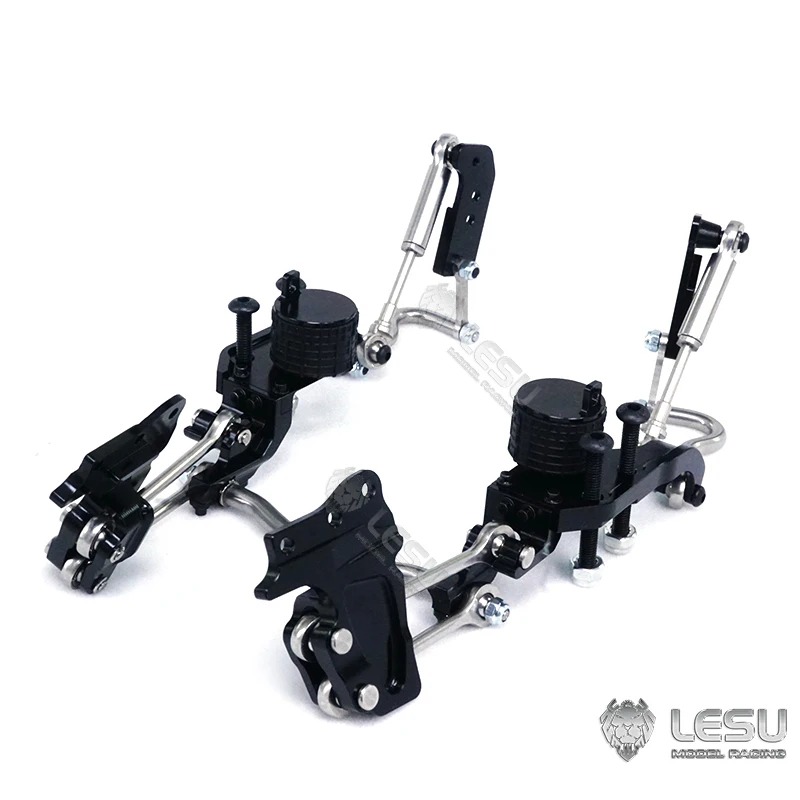 

1/14 LESU Metal Air Bag Suspension of Front Through Axles for Tamiyaya RC Tractor Truck Dumper Remote Control Toy GiftTH18264