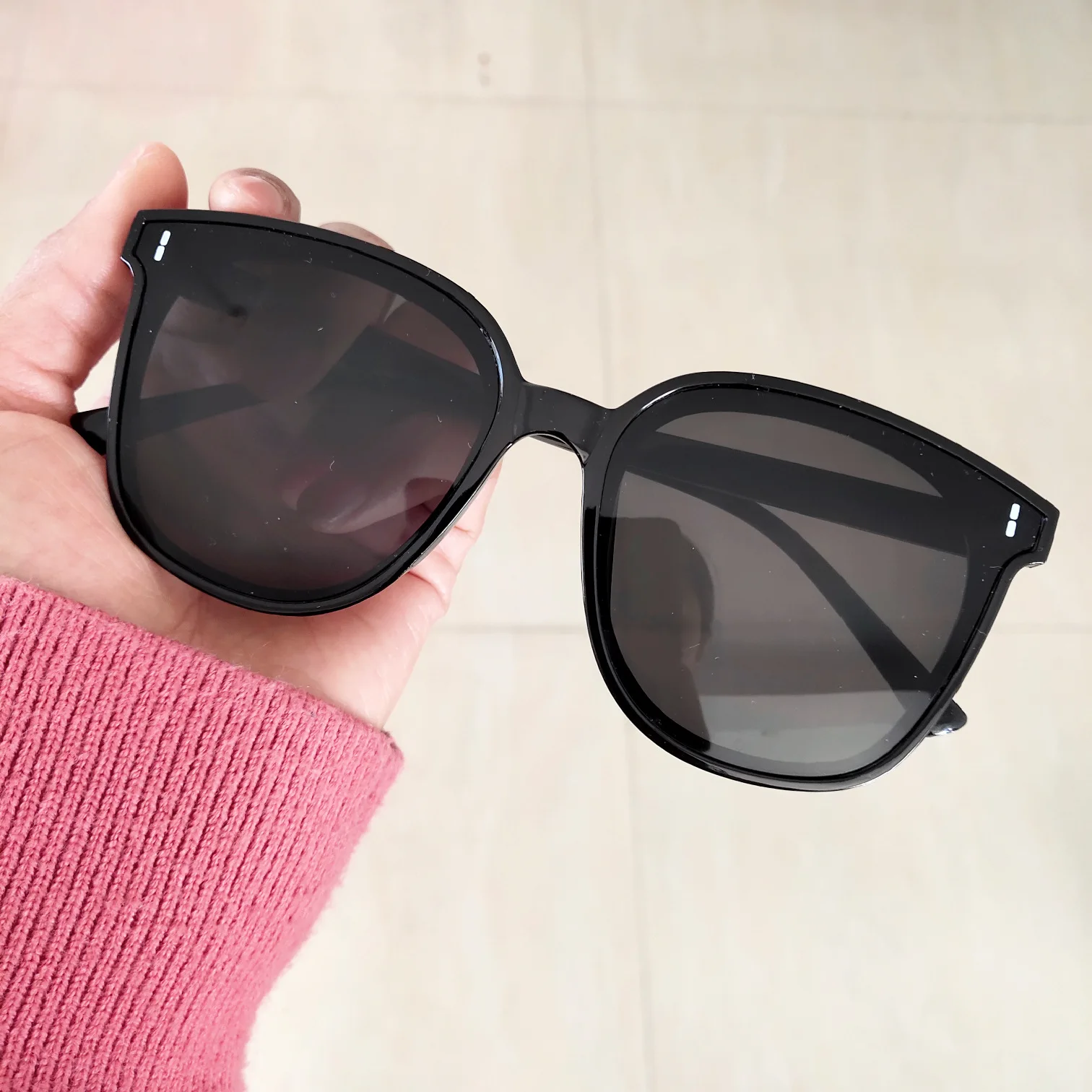 

New Trend Sunscreen Sunglasses for Women High Quality Retro Large Frame Sunglasses Men's Fashion Driving Sun Glasses Goggles