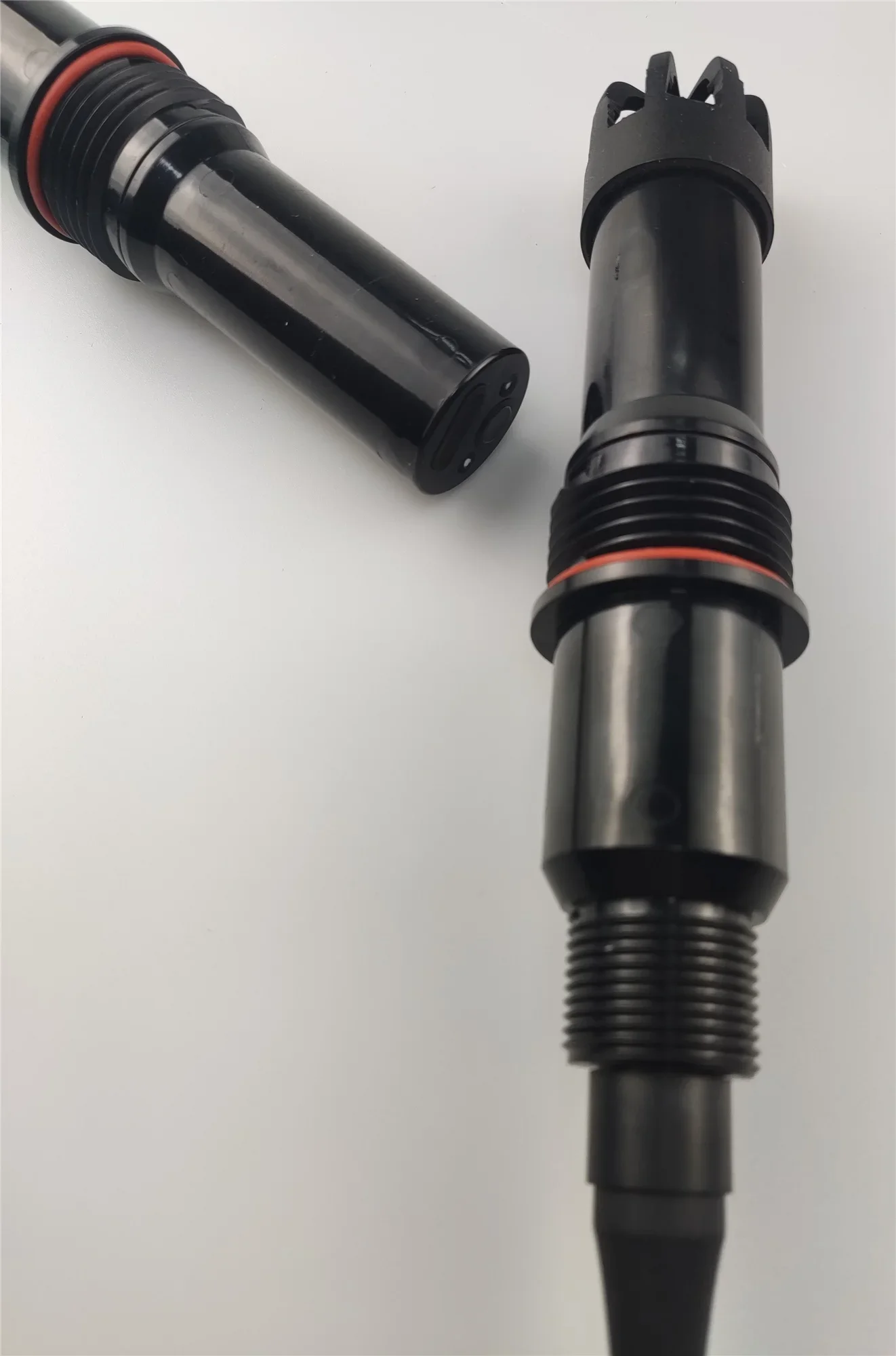 Temperatura de PH disuelta 3 en 1 estanques agrícolas de peces aguas residuales agua de mar bajo el agua óptica D.O. Sonda 12V 24V RS485