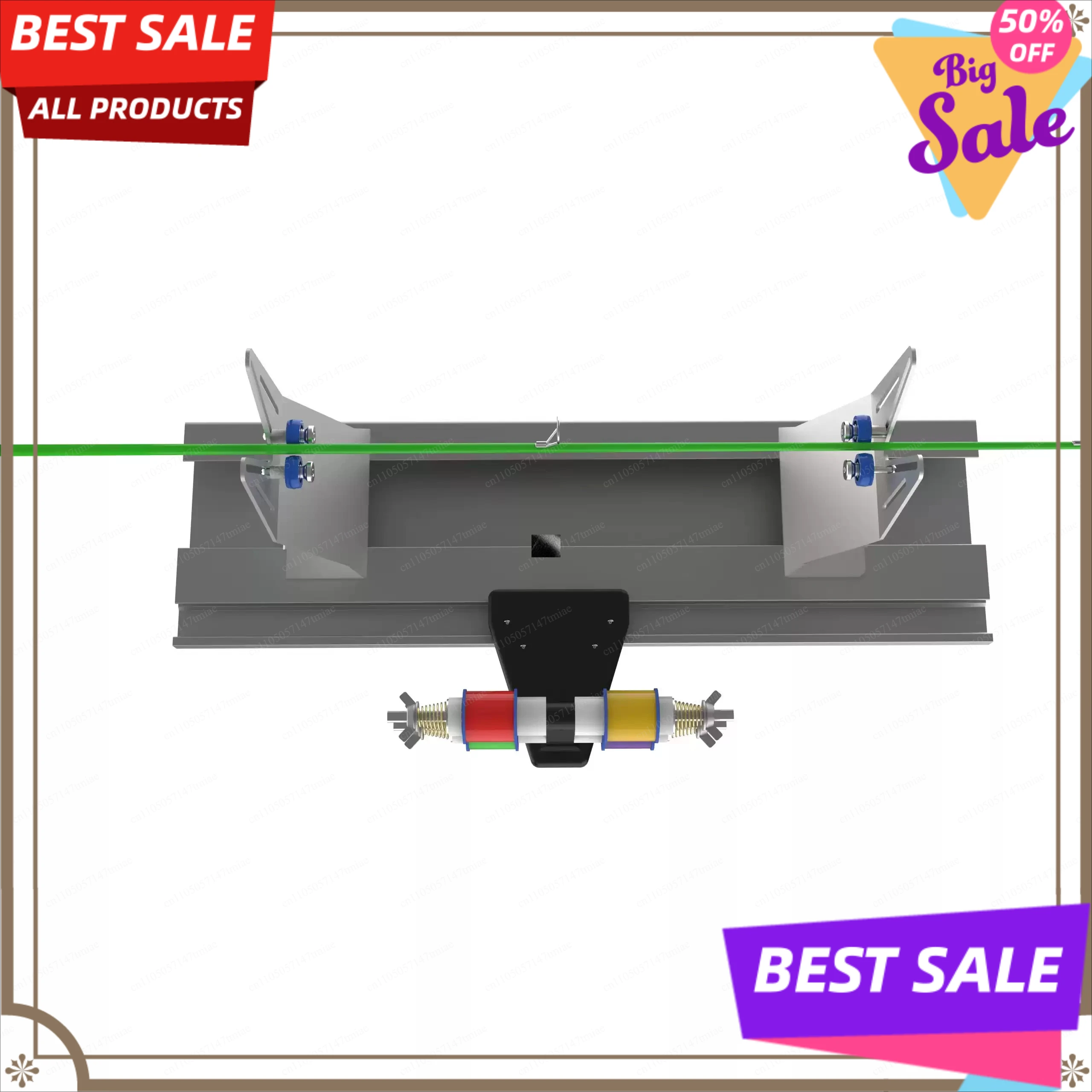Fishing gear repair machine, manual, fishing rod guide ring, rod making/maintenance machine bracket