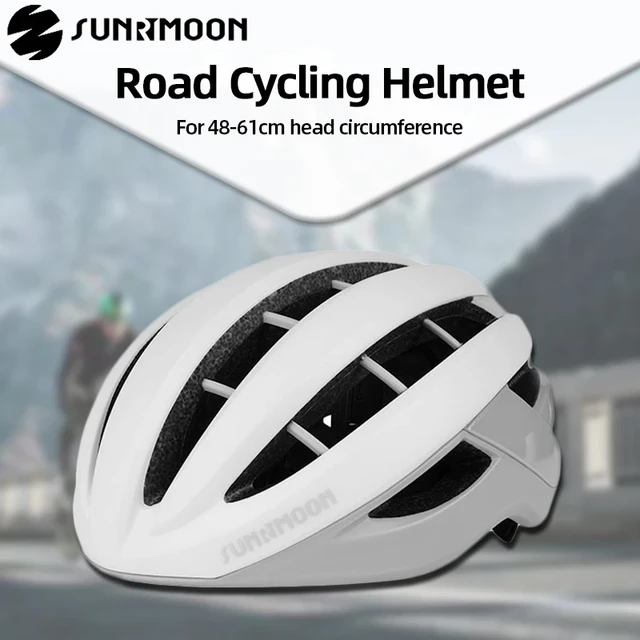 Sunrimoon Road Cycling Helmet Aerodynamics Breathable Bicycle Helmet Integrated 48 61cm Sturdy Anti collision Adult Bike Helmets AliExpress