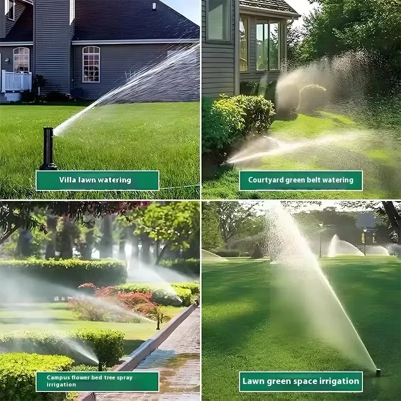 i DaringFish Smart Garden Greening Automatic Irrigation Watering System Full Set Sprinkler Accessories Remote Control Metal