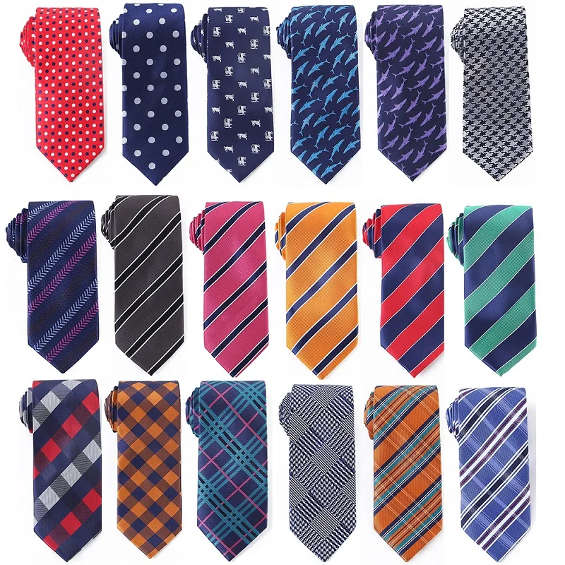 Tailor Smith Fashion Hot Sale Style Luxury Paisley Floral Neckties Business Polyester Ties for Suit Accessories