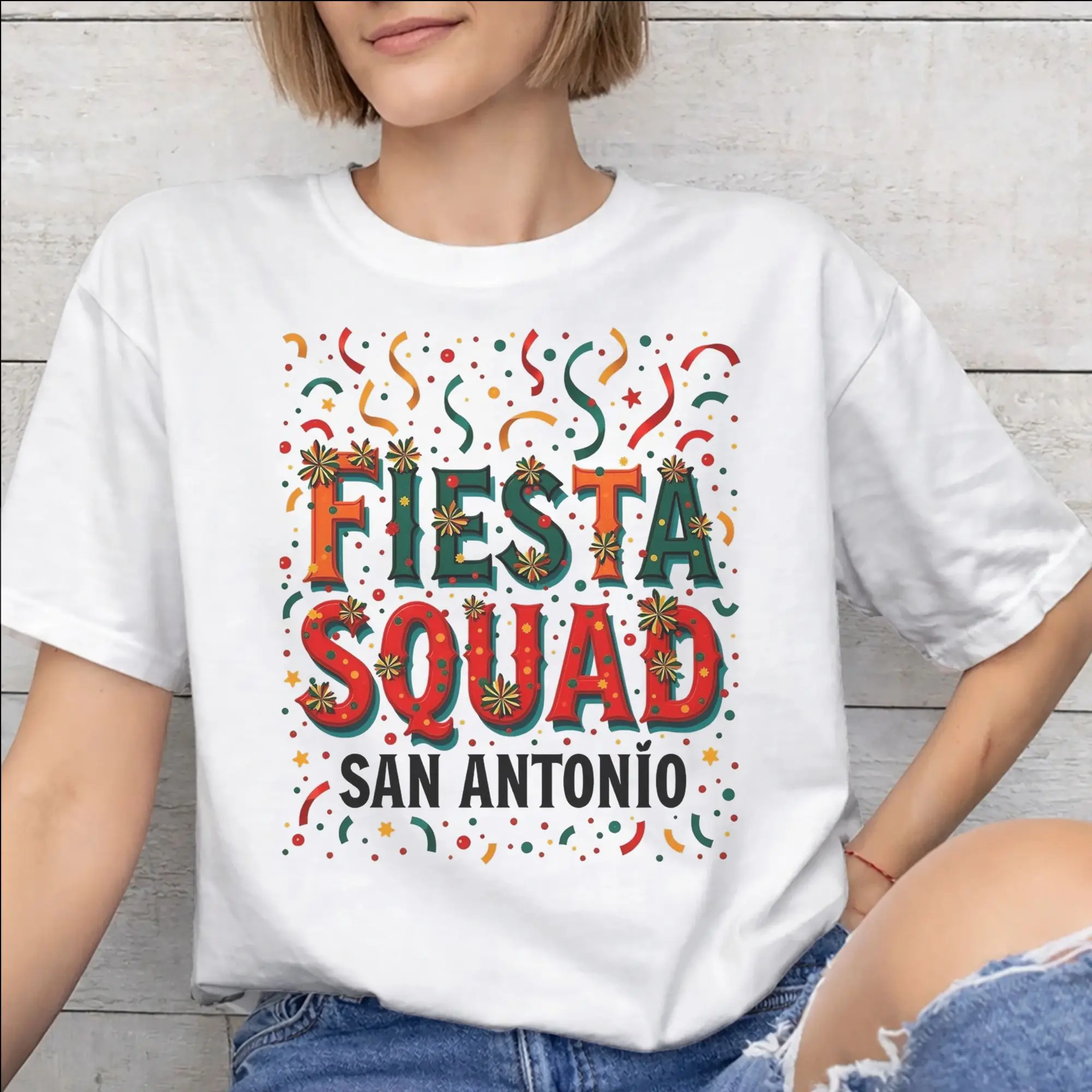 Men Women Fiesta Squad Cinco De Mayo Shirt 100% Cotton New Arrival T-Shirt  Top Clothing