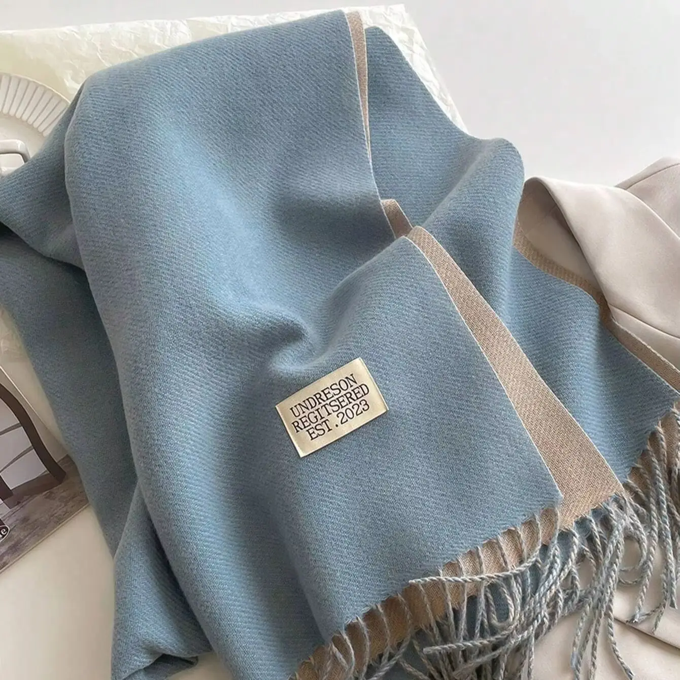 

Корейские модные шарфы, однотонный шарф, пашмины, шали и накидки для вечерних платьев, женское осенне-зимнее одеяло, большое