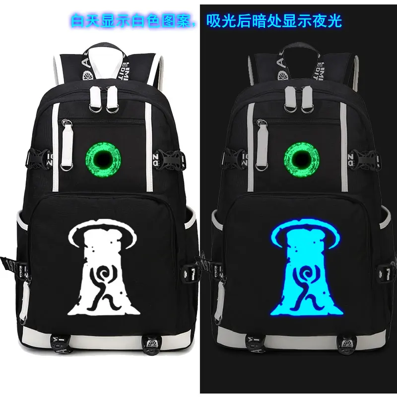 New Game Student The Legend Tears of the Kingdom Link Schoolbag  Cosplay Oxford Noctilucent Backpack