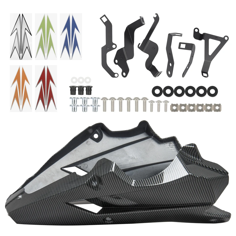 

Motorcycle Accessories Belly Pan Engine Spoiler Lower Fairing Body Frame Panel For Kawasaki Z900 2020-2023 Z 900 Bellypan Guard