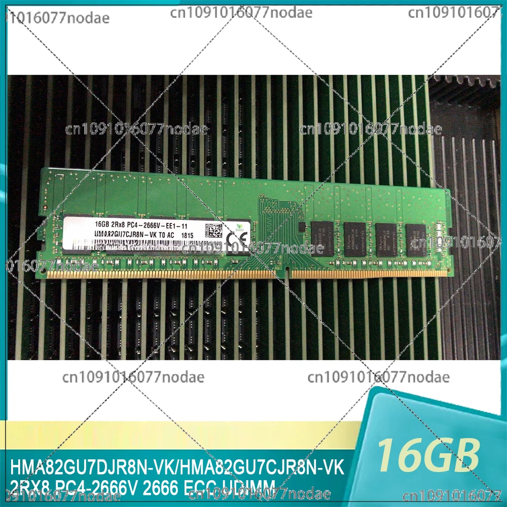 HMA82GU7DJR8N-VK/HMA82GU7CJR8N-VK 16G 16GB 2RX8 PC4-2666V 2666 ECC UDIMM Memory for SK Hynix RAM High Quality Fast Ship