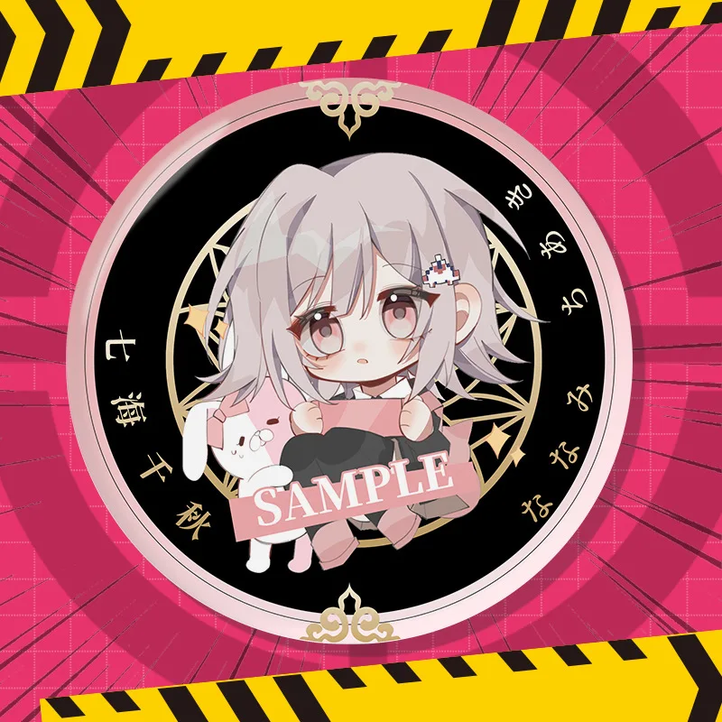 Danganronpa Trigger Happy Havoc Brooch Nagito Komaeda Brooches for Women Enoshima Junko Jewelry Nanami ChiaKi Metal Accesorios