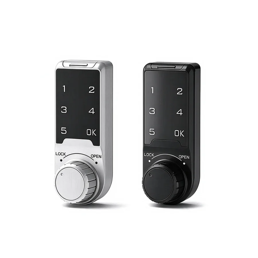 1 Set Touch Keypad Password Key Access Lock Digital Electronic Security Cabinet Coded Locker RFID Card Key Lock