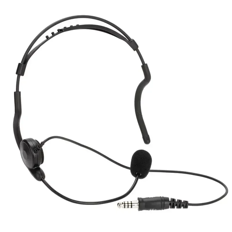 Casque à conduction molécule, 7.1mm, microphone pour radio bidirectionnelle, walperforé talperforé