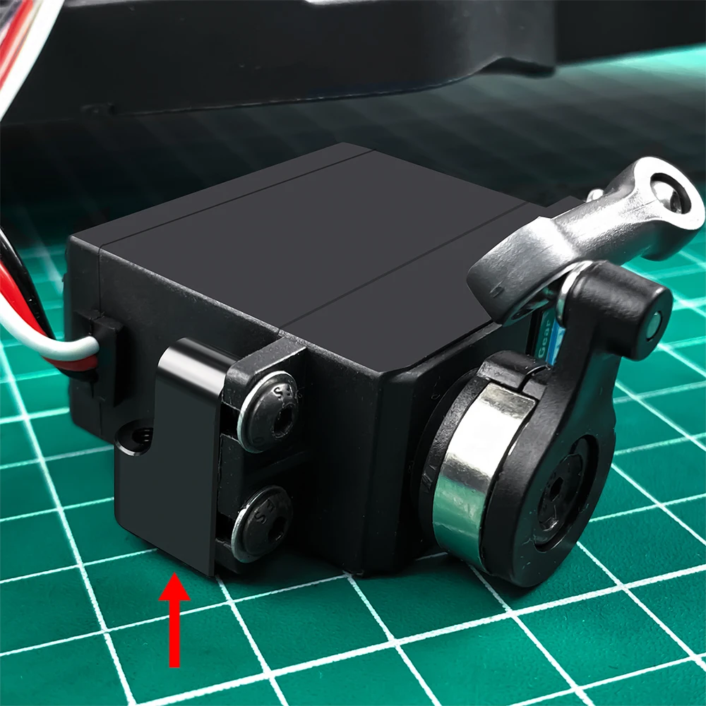 حامل مؤازر من سبائك الألومنيوم من YEAHRUN لملحقات ترقية DR10 المرتبطة لفريق 1/10 #4