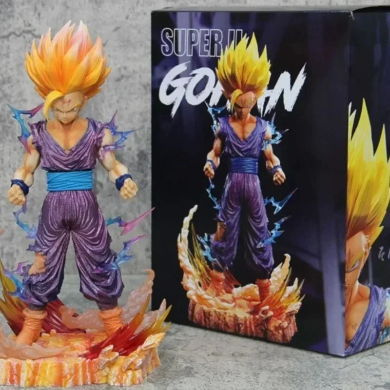 1 Uds figura Dragon Ball Z figuras estatuilla modelo Super Saiyan Gohan figura de acción Anime Dragon Ball colección ornamento regalos