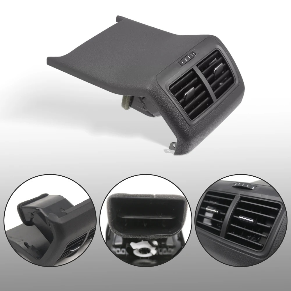 Rear Air Conditioning Outlet Center Armrest Air Vent Assembly for VW Golf 7 7.5 MK7 GTI GTE R-Line 2013 2014 2015 2016 2017-2020