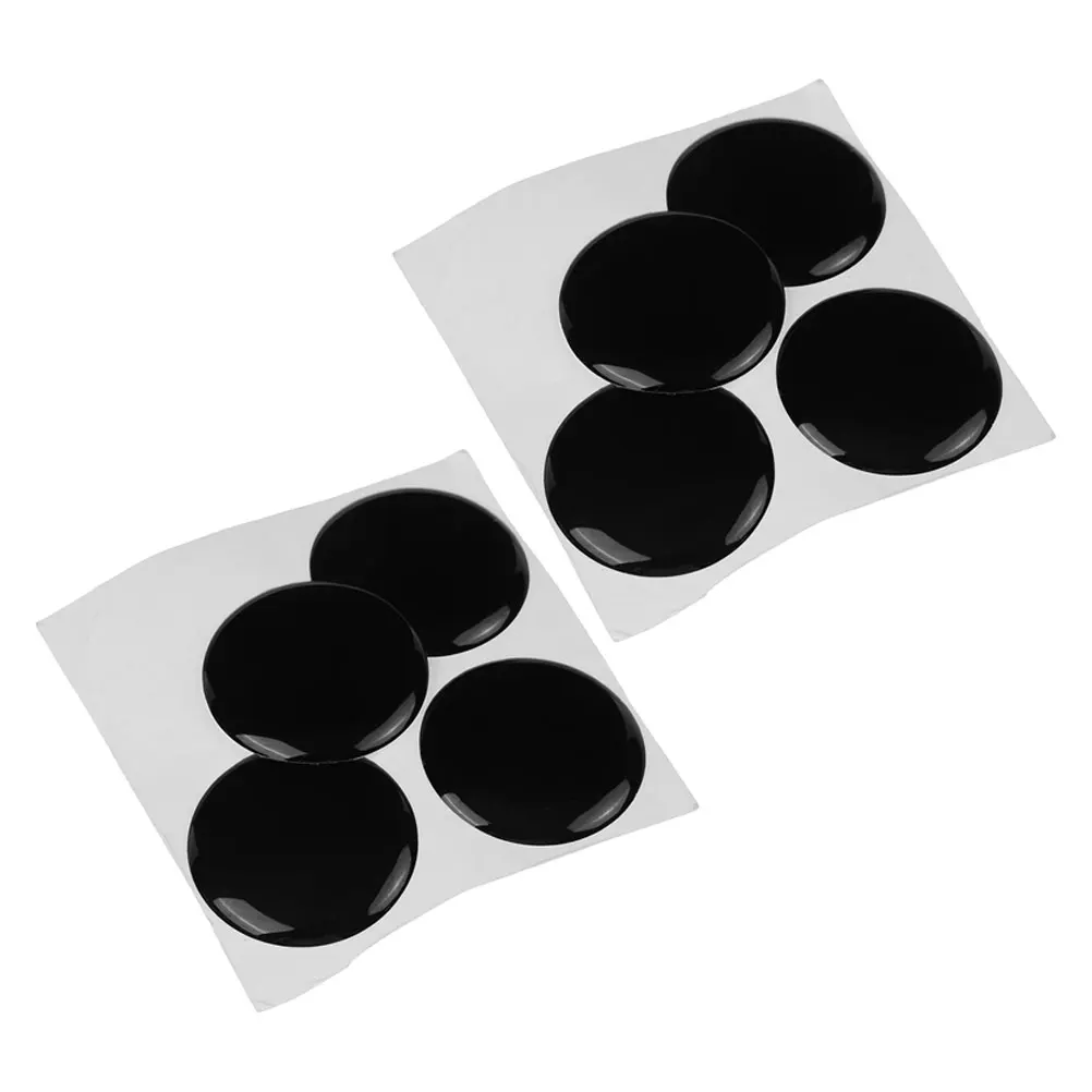 8pcs Car Door Keyhole Cover Stickers Waterproof Pvc Universal Keyhole Protector Decal Sticker Exterior Vehicle