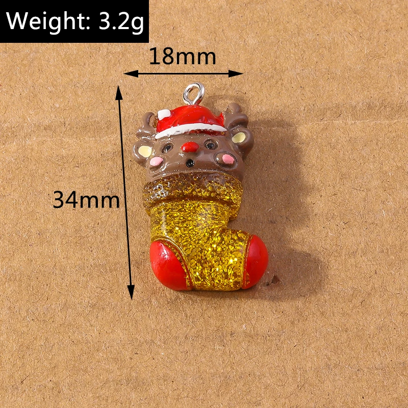 10 Stück niedlichen Cartoon Meeres lebewesen Meerjungfrau Charms Tintenfisch Anhänger für Schmuck machen Halskette Ohrringe DIY Zubehör liefert – Detail 8