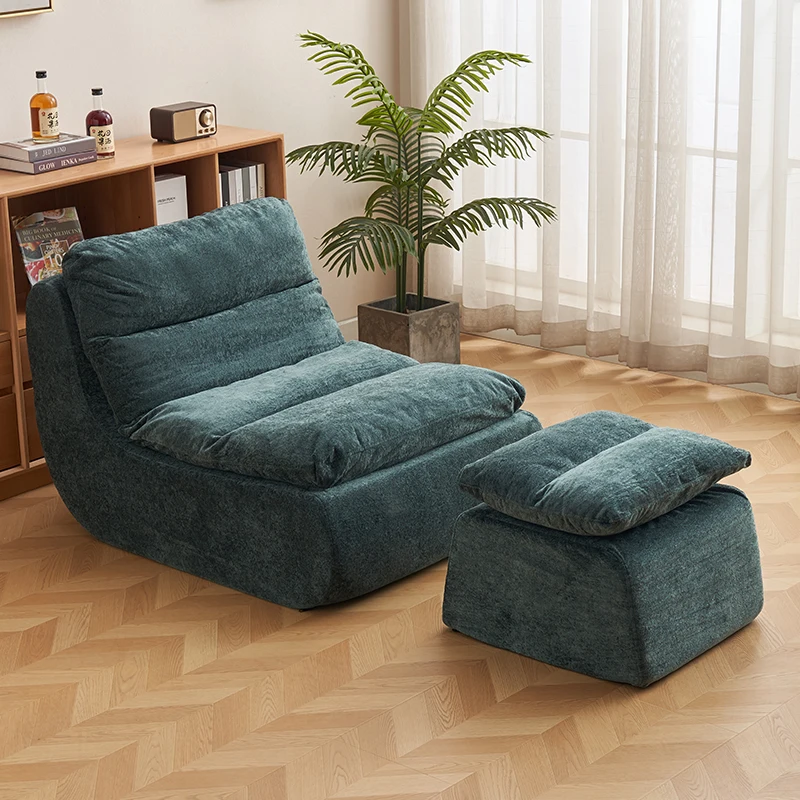 

Design Modern Chairs Luxury Chaise Green Lazy Comfy Nordic Chairs Comfortable Italian Sedie Da Soggiorno Living Room Furniture