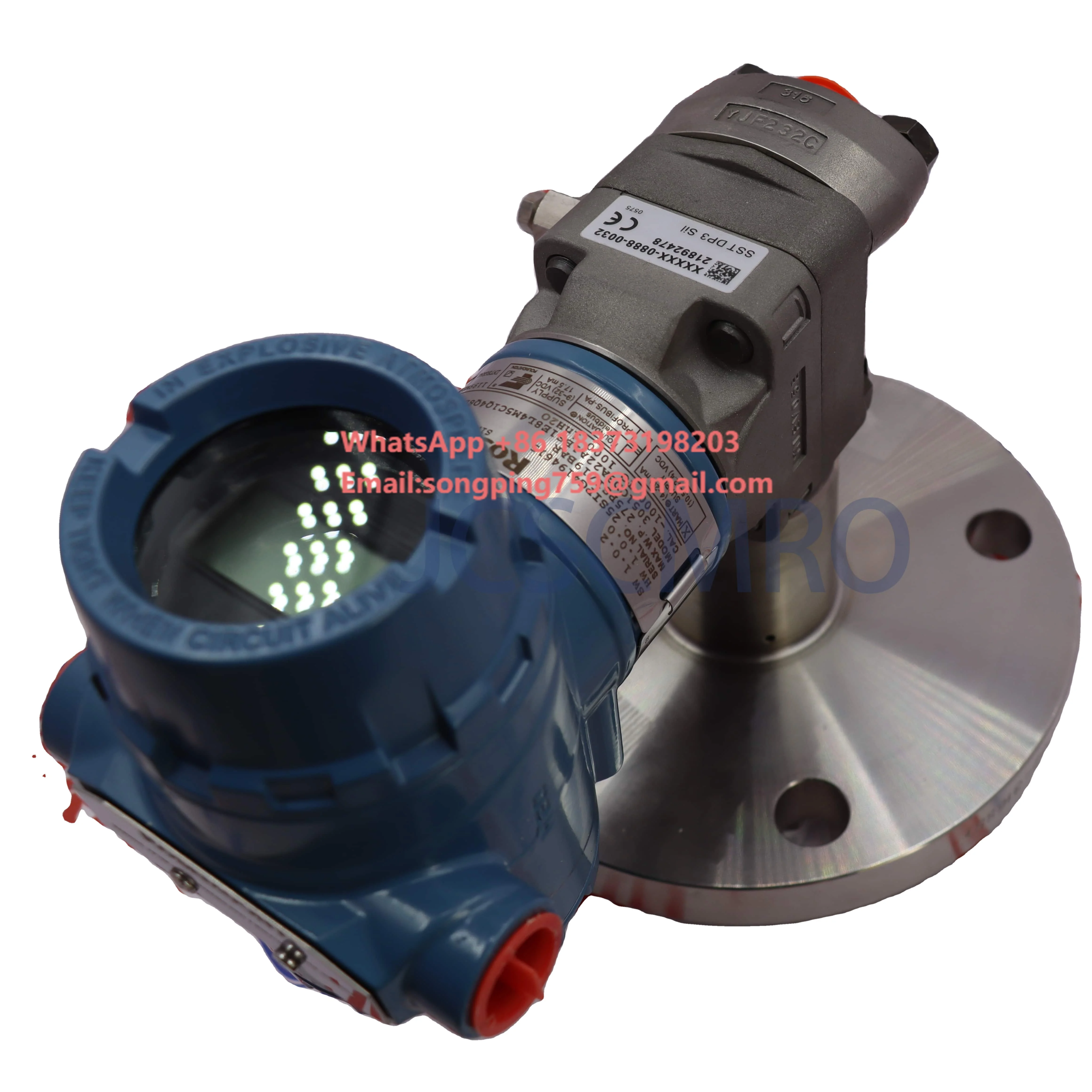 

New Function Emerson 3051CD Differential Pressure Transmitter 3051CD3A22A1AB4S2M5HR5+1199WDC54KFFWGGDA00+1199WDC54KFFWGGDA00