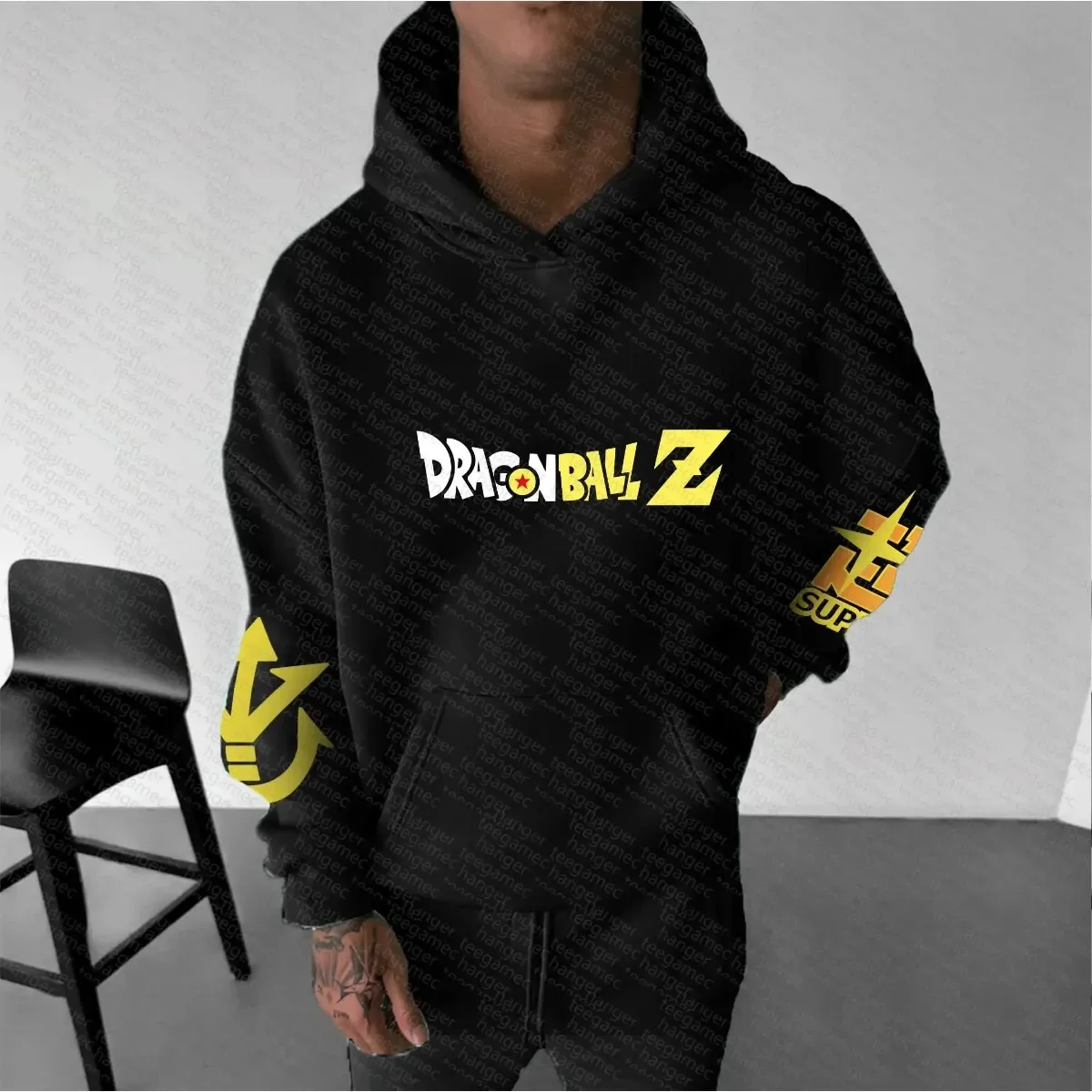 Dragon Ball Goku Trend Explosion Broly Anime Hoodie Streetwear Fashion Cartoon Print Sweatshirt Casual Cosplay Autumn Winter