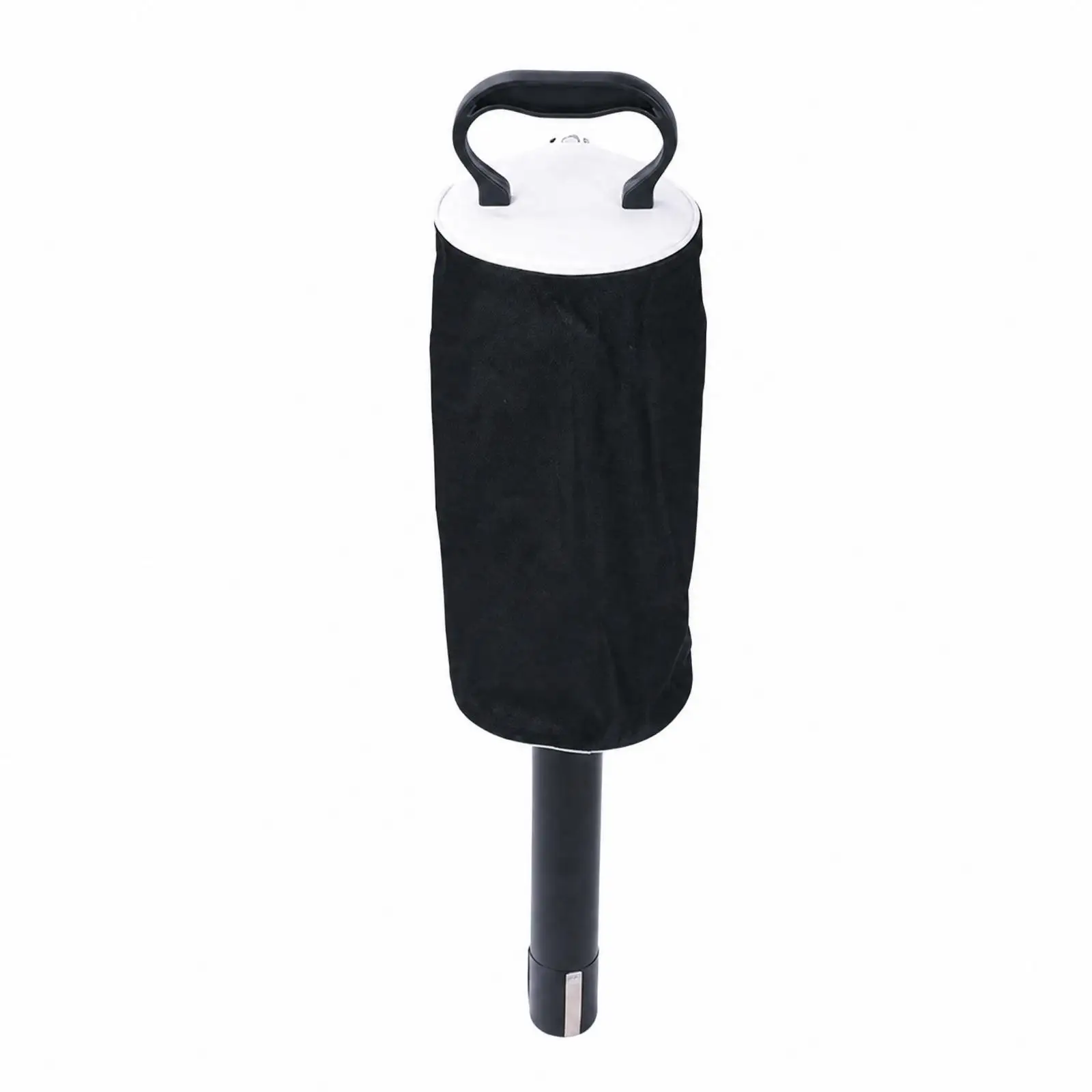 Handheld Golf Ball Collector Tube with Metal End Shaft for Easy Bending Free Practice on Course