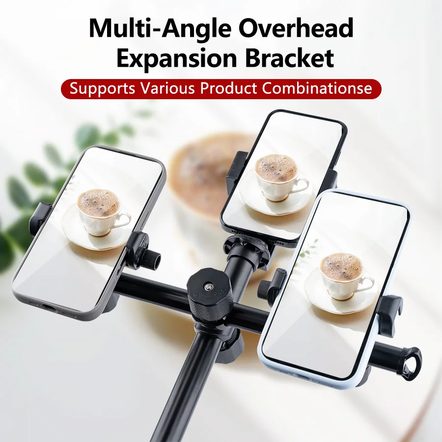 

Adjustable Dual-Mount Expansion Bracket For Phone Live Sreaming Shorts Vods