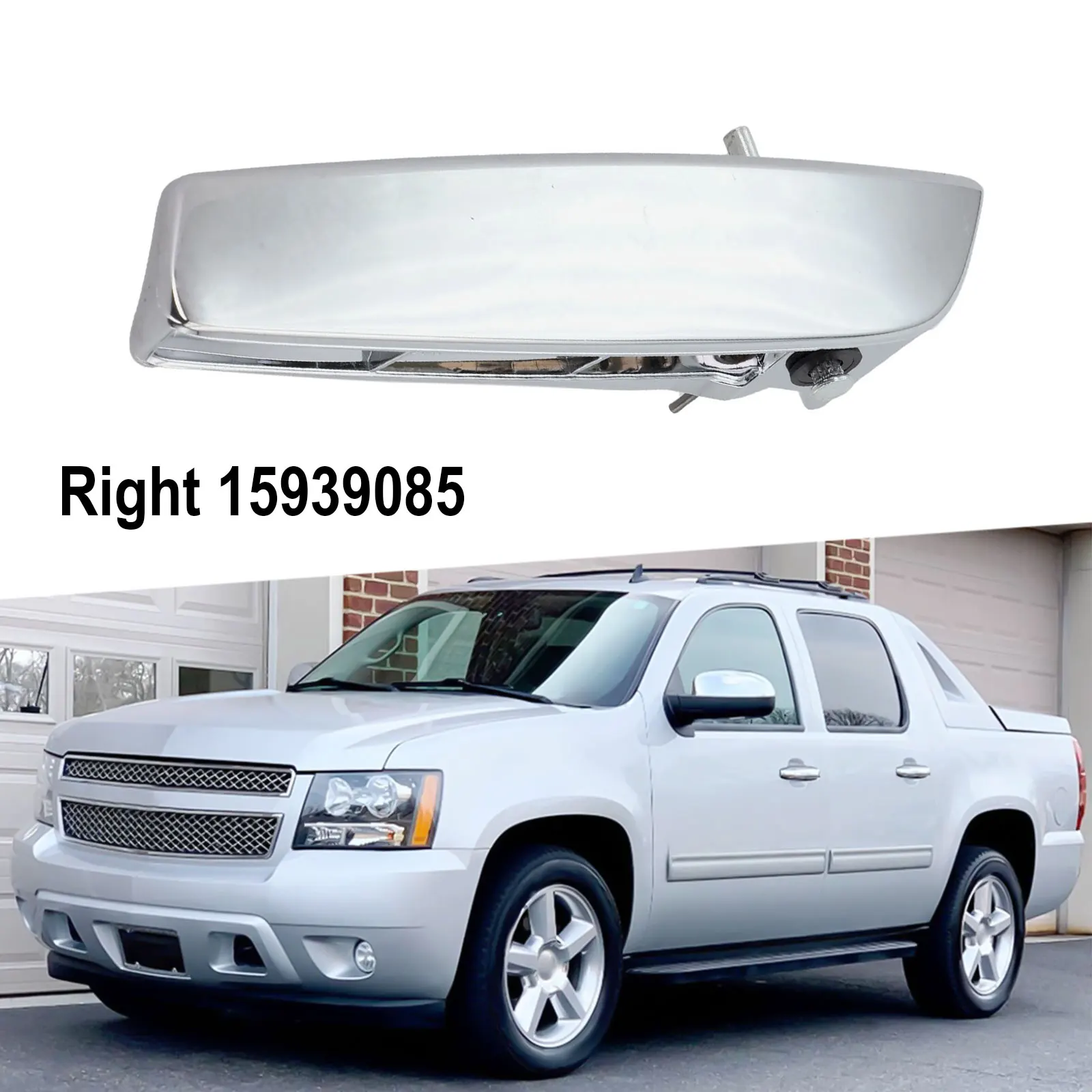 Door Handle Interior Door Handle Interior Parts ABS Car Interior Replacement Silver High Quality New Practical