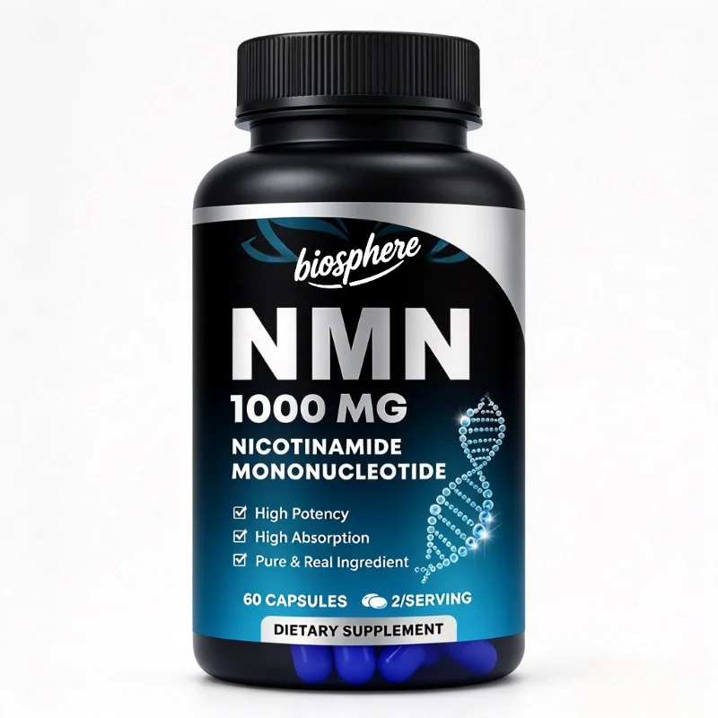 NMN Supplements-for Improving Nad Levels,Cell Repair&Growth,Immunity,Energy,Muscle& Healthy Aging,Increases Skin Elasticity