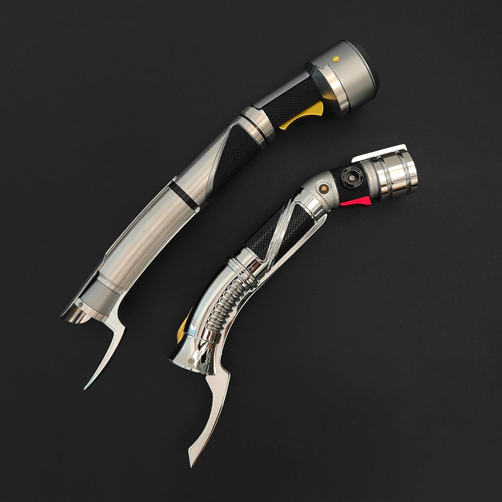 

PunkSaber Lightsaber Пустая рукоять Металл Без электроники JEDI Косплей SKYWALKER Graflex LUKE Аксессуары DIY Запчасти Darth Maul Toys