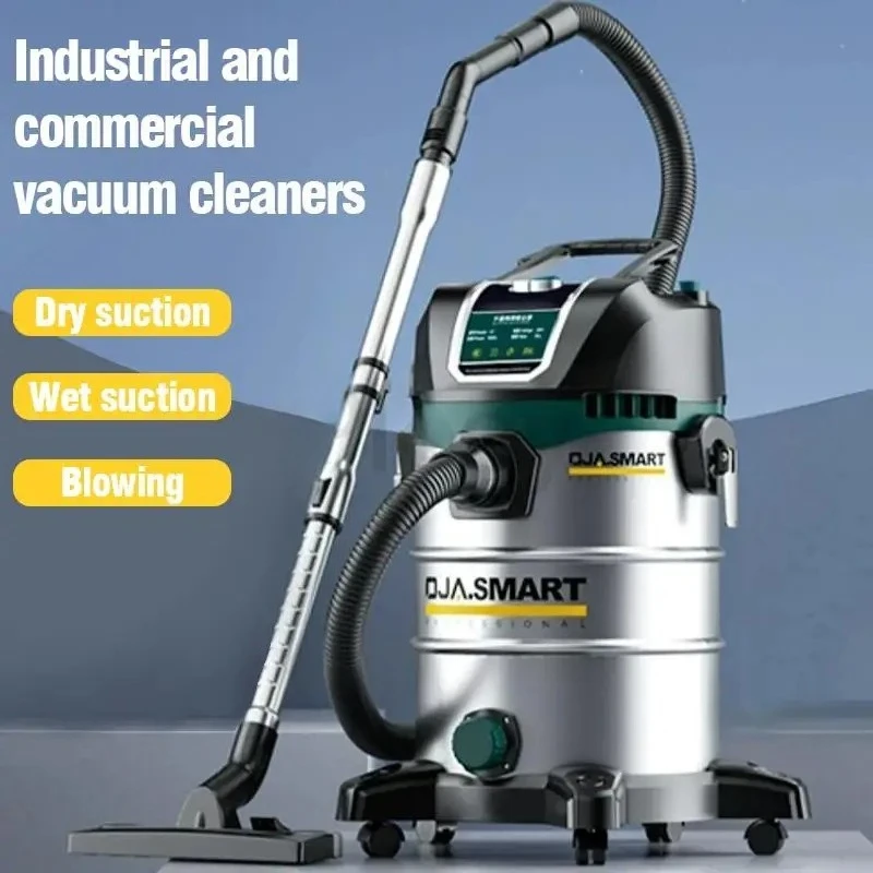 1400-1600W Power Vacuum Cleaner Blow Wet and Dry Use Cleaner Home Car Commercial Industry Vacuum Machine 25/35L Multifunctional