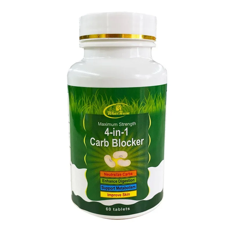 2 bottles of 4in1 Carb blocker pill neutralizes carbohydrates enhances digestion supports metabolism improves skin health