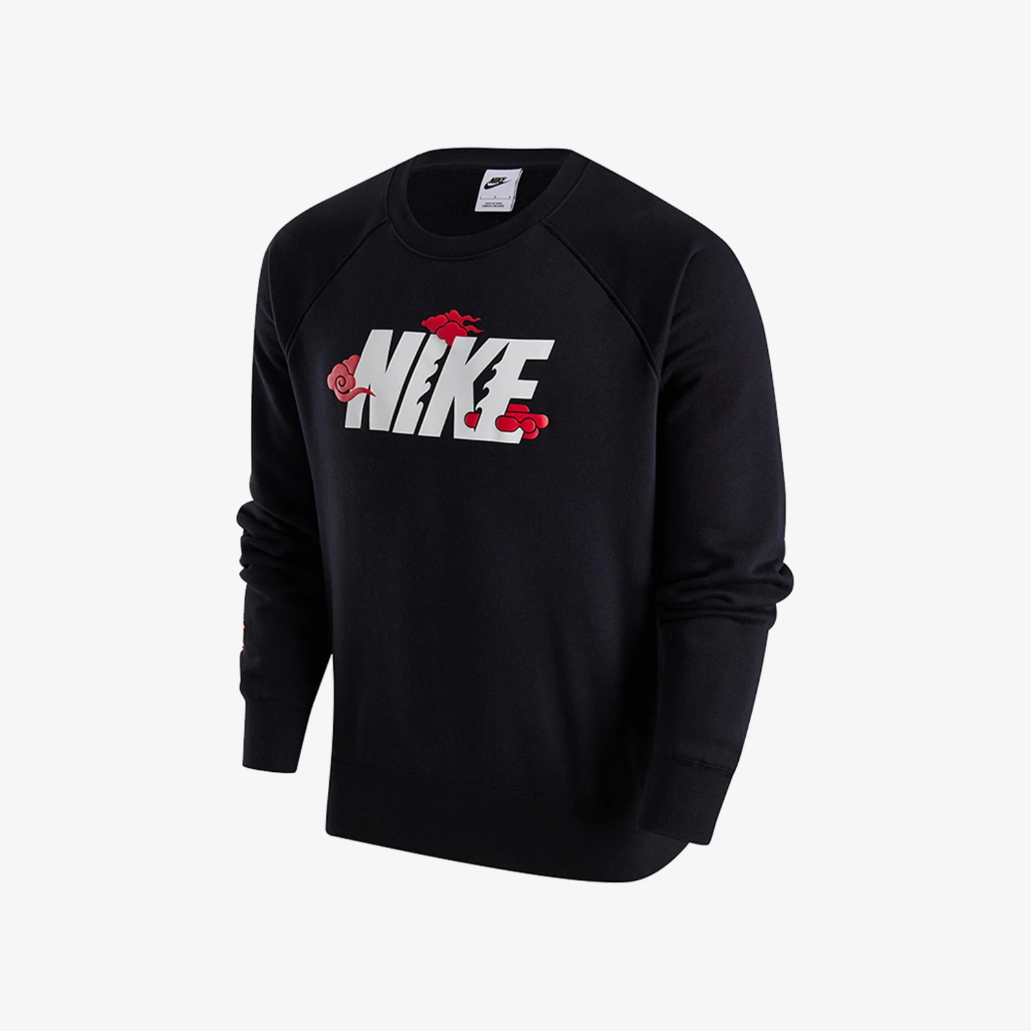 

Nike genuine Autumn Men's Round Neck Loose Casual Sports Knitted Sweatshirt FZ6374-010