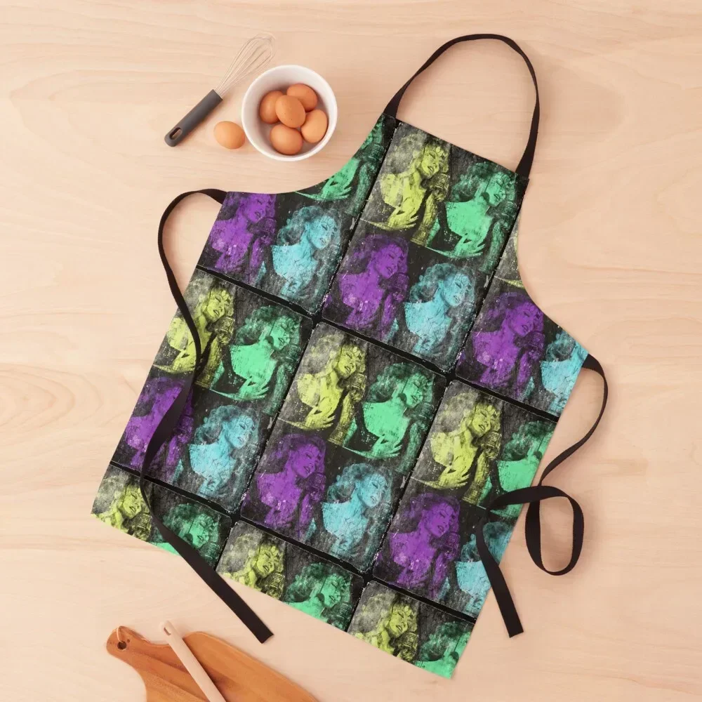 

Kylie Minogue Graphic Apron home women Bib For Kitchen Sexy Apron
