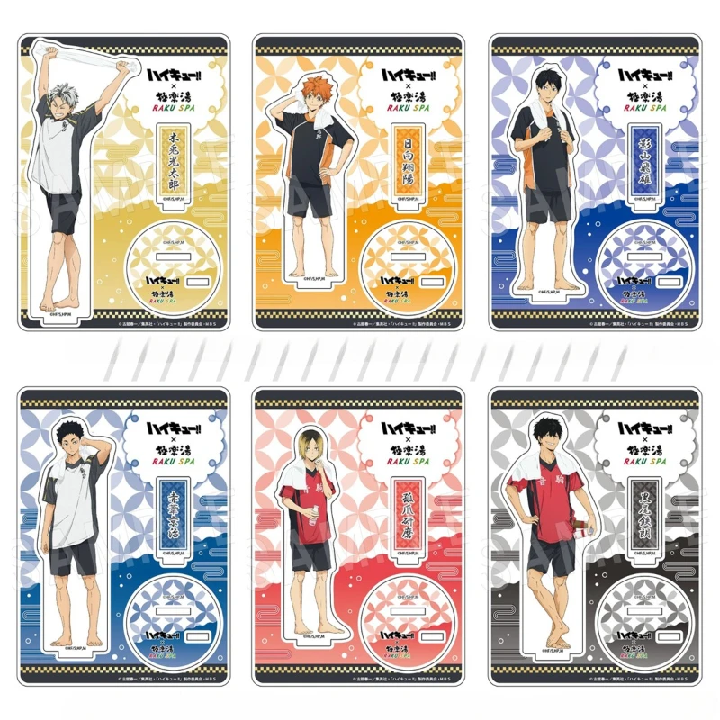 

Game Kenma Kozume Tetsurou Kuroo Shoyo Hinata Tobio Kageyama Acrylic Stand Doll Anime Figure Model Plate Cosplay Toy for Gift