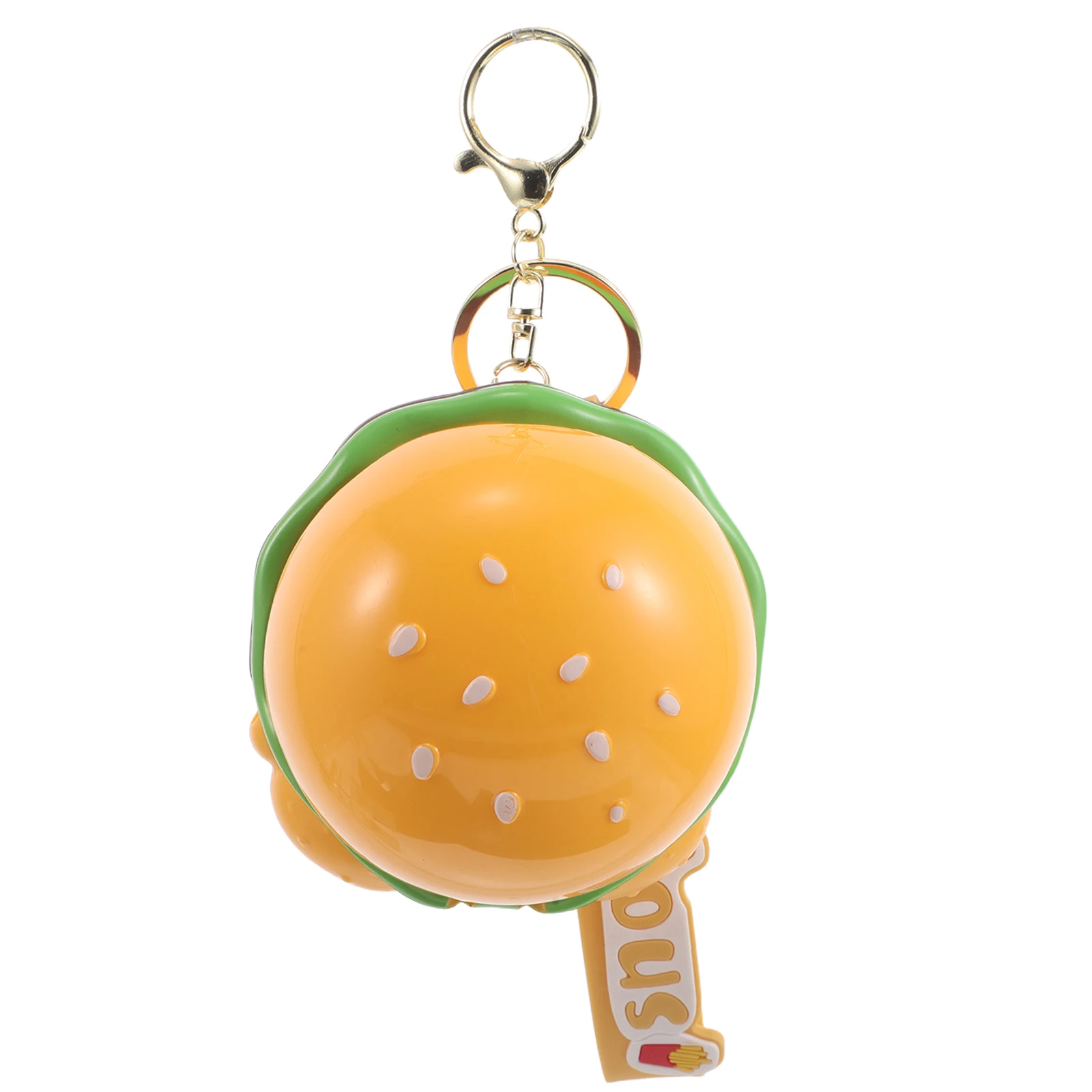 

Crab Burger Toys Fake Food Ornaments Keychain 3d Hamburger Transformable Kids Educational Toy Portable Present
