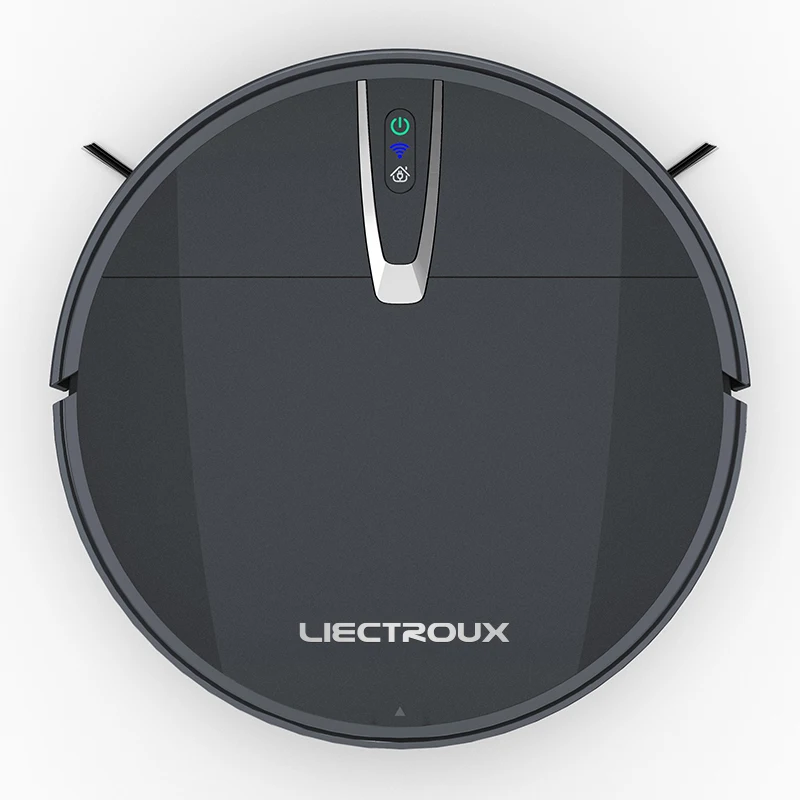 Liectroux Most Economical robot vacuum cleaner V3S Pro 3 in 1, WiFi App Control,Map Navigation,Smart Memory,Adjustable suction