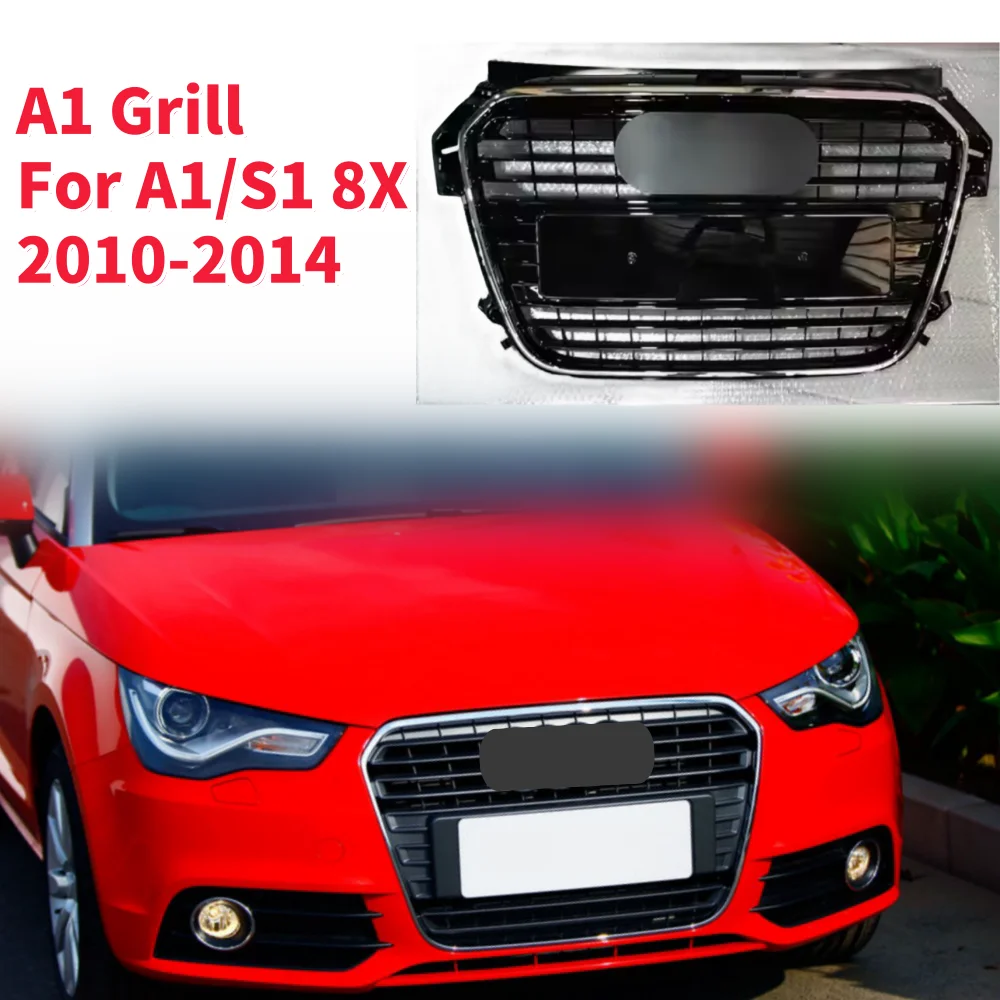 

Racing Grills Front Hood Grille Car Front Bumper Grill Center Grille for S1 Grill for A1/S1 8X 2010-2014